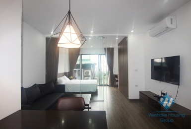 New lake view  one bedroom apartment for rent in To Ngoc Van street, Tay Ho district, Ha Noi